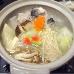 奈る実 - ふぐコースのてっちり鍋