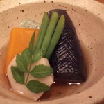 利き酒家 - 生麩と野菜煮