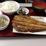 ヒモノ食堂 - ホッケ定食
            