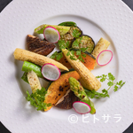 Mana Itaya Tsuna - オリーブオイルでこんがりとグリルした『季節の焼き野菜』は体に優しい一品