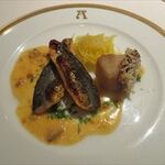 アピシウス - 郡上鮎のグラッセと甘鯛のエカイユ仕立て