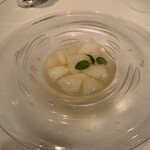 ル・マノアール・ダスティン - 和梨のスープ仕立て、レモングラスの香り