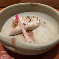 すし蔵 - ぶり塩焼き 背身の尾びれ付近を使用