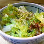 炭火焼肉 やまもと - サラダ♪2009/5