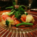 ペスカ - サーモンのカルパッチョ～