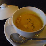 スイーツダイニング 香凛舎 - ランチのスープ（かぼちゃ）