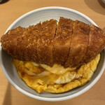 とんかつ 丸七 - 焼きカツ丼