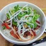 小さな食堂 ヒロ - マグロサラダ丼(2021.10.01)