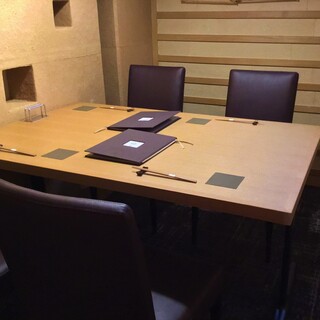 リニューアルしたテーブル個室。