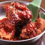 Korean fried chicken "Yannyeom chicken" 4 pieces