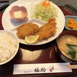 Tonkatsu Fukusuke - ランチ：ヒレ＆チキンカツ定食