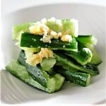 Smashed Cucumber with Garlic