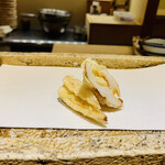 日本橋 蕎ノ字 - ☆新蓮根（静岡・掛川）
      ◎甘さが強い新蓮根。