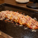 もんじゃ 大樹 - ポークたまご