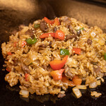 もんじゃ 大樹 - カルビチャーハン