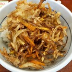 なか卯 - 特製かき揚げ丼（並）¥380