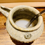 日本橋 蕎ノ字 - ◎トロトロな蕎麦湯。