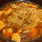 Tenshin Dakku - 麻婆麺 マーボー豆腐はわりとしっかり入っています