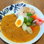 胡桃堂喫茶店 - ■赤米くるみカレー