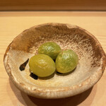 鮨 龍次郎 - 新銀杏♡最初これって嬉しいなぁ♡