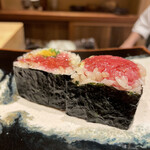 鮨 龍次郎 - トロ巻きも〜♡