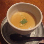 和shoku。の水 - 白子豆腐の茶碗蒸し