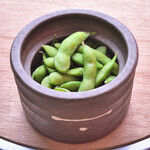 Edamame ready to serve