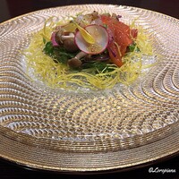 中国料理 豪華 - 姫神ｻｰﾓﾝとﾎﾞﾀﾝ海老のｻﾗﾀﾞ