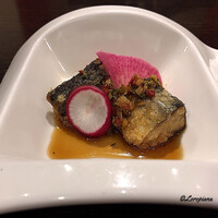中国料理 豪華 - 秋刀魚の素揚げ油淋ｿｰｽ