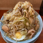 ラーメン富士丸 西新井大師店 - 富士丸ラーメン少な目野菜ニンニク少な目