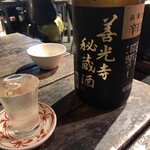 軽井沢 川上庵 - 善光寺秘蔵酒825円