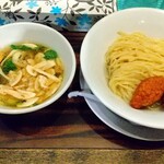 らーめん 稲荷屋 - 鱧と松茸のつけ麵 2,000円 ♪