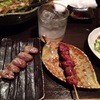 呑みきち - 料理写真:白レバー＆ハツ(2012.10.20)