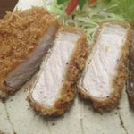 Tonkatsu Suzunoya - 特選ロースカツ断面