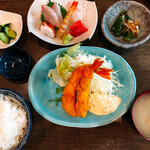粋や - 粋やいろどり定食(海老フライ)