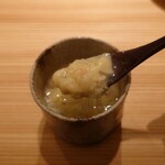 島津 - 北海道噴火湾の毛蟹の茶碗蒸し