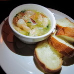 パパ・バッフォーネ - 海老のガーリックオイル煮