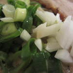 はなふく - ネギと玉ねぎ、なんか淡路島っぽい。。。