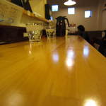 はなふく - 店内カウンター席