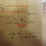 はなふく - 店内メニュー