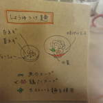 はなふく - 店内メニュー