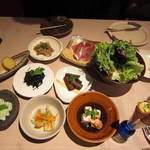 L’ISOLETTA - 前菜オールスターズ　ハム以外全部淡路島産です！