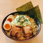 我流風 - 炙り焼豚ラーメン