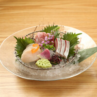 旬の鮮魚三点盛り