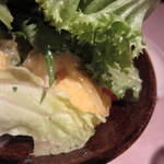 L’ISOLETTA - 野菜たっぷり、自家製ドレッシングがめちゃ旨い！