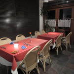 L’ISOLETTA - 喫煙席の方。日によって入れ替わりがあるかも？