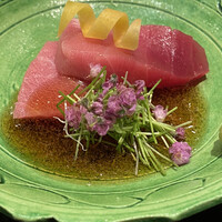 おおたに - 鮪のお造りとろみ醤油