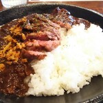 グリルキング - ステーキカレー  別アングル