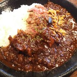 グリルキング - ステーキカレー  別アングル