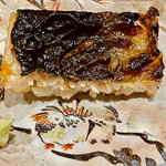 鮨 心白 - 天然鰻を焼いて出してくれました　いったいどれだけ仕入れているんでしょうね